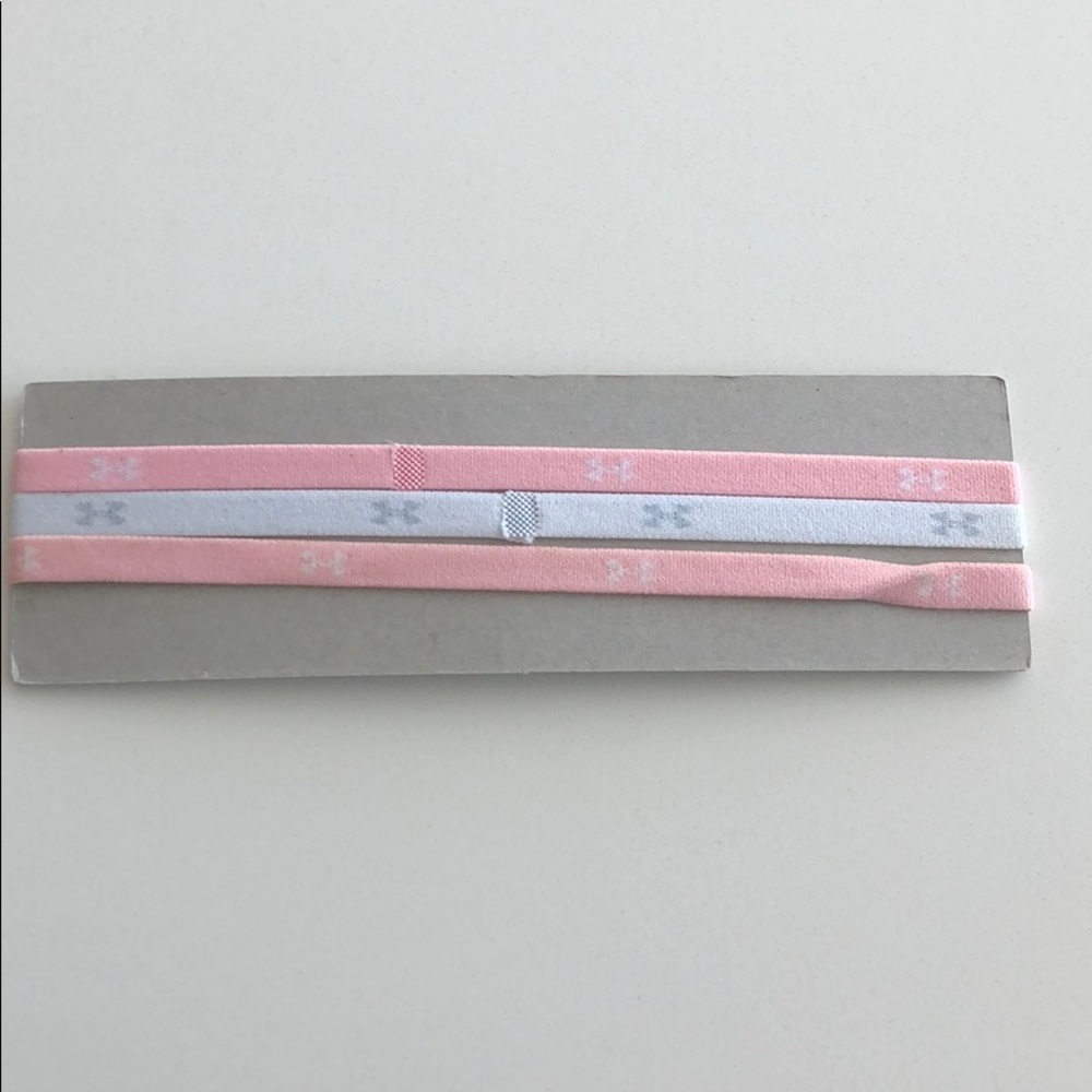 Pink NWOT Under Armour Headbands